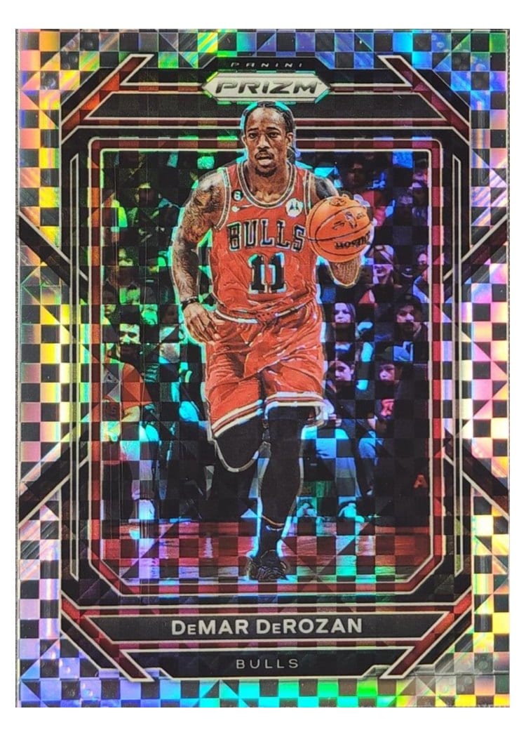 2022-23 Panini Prizm Base Set DeMar DeRozan #72 card