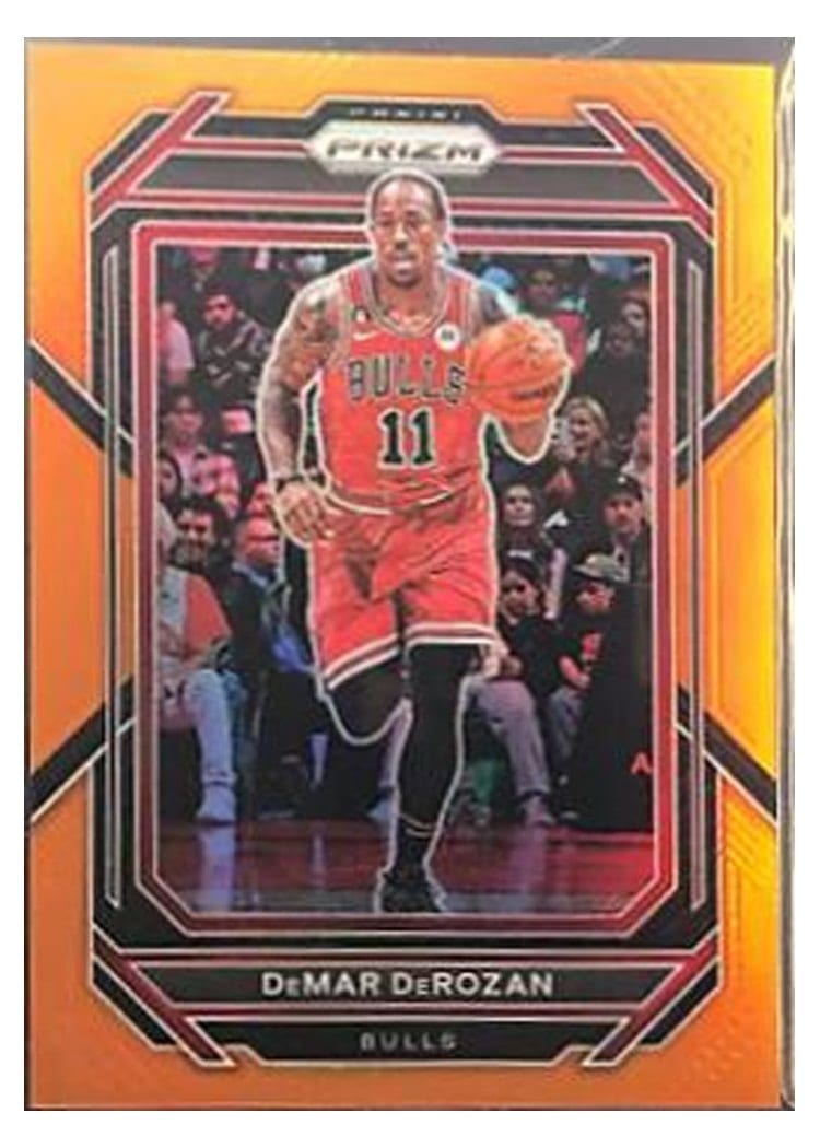 2022-23 Panini Prizm Base Set DeMar DeRozan #72 card