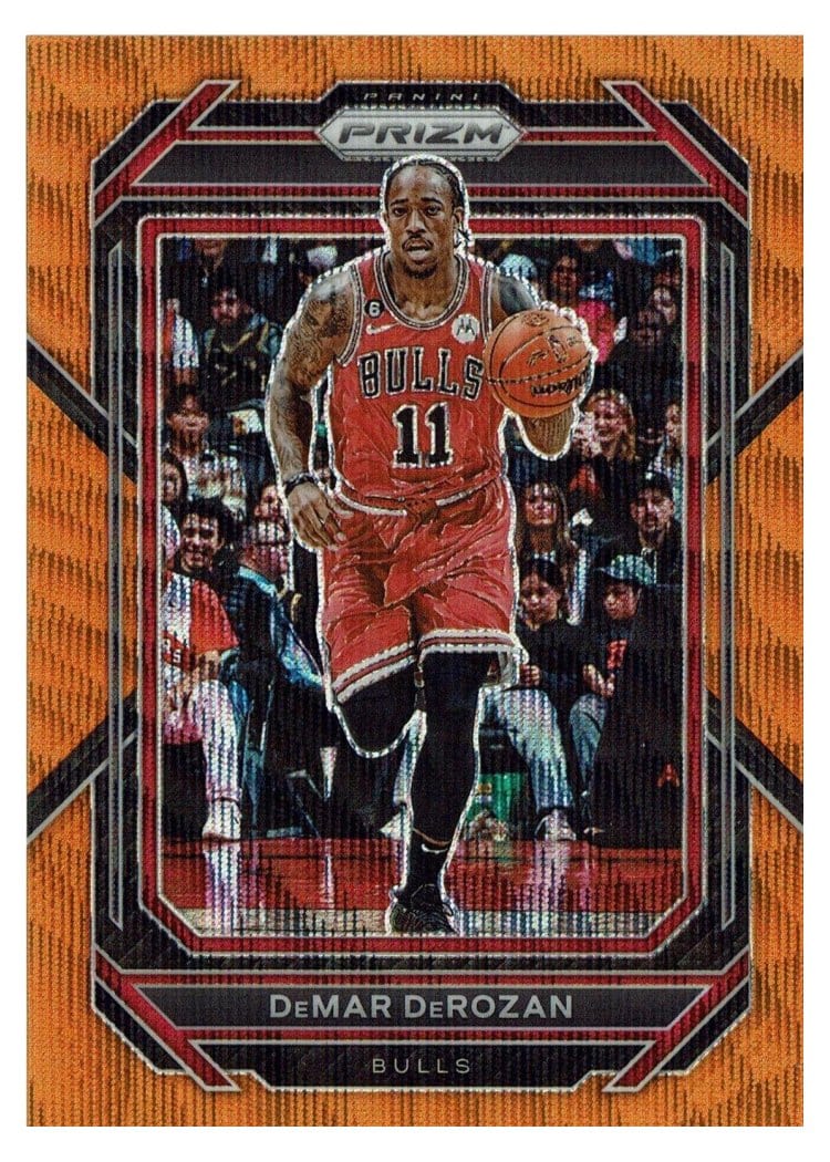 2022-23 Panini Prizm Base Set DeMar DeRozan #72 card