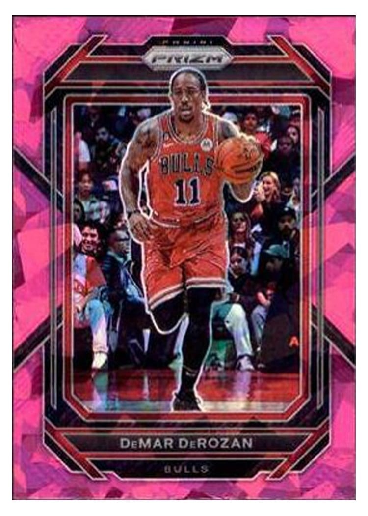 2022-23 Panini Prizm Base Set DeMar DeRozan #72 card