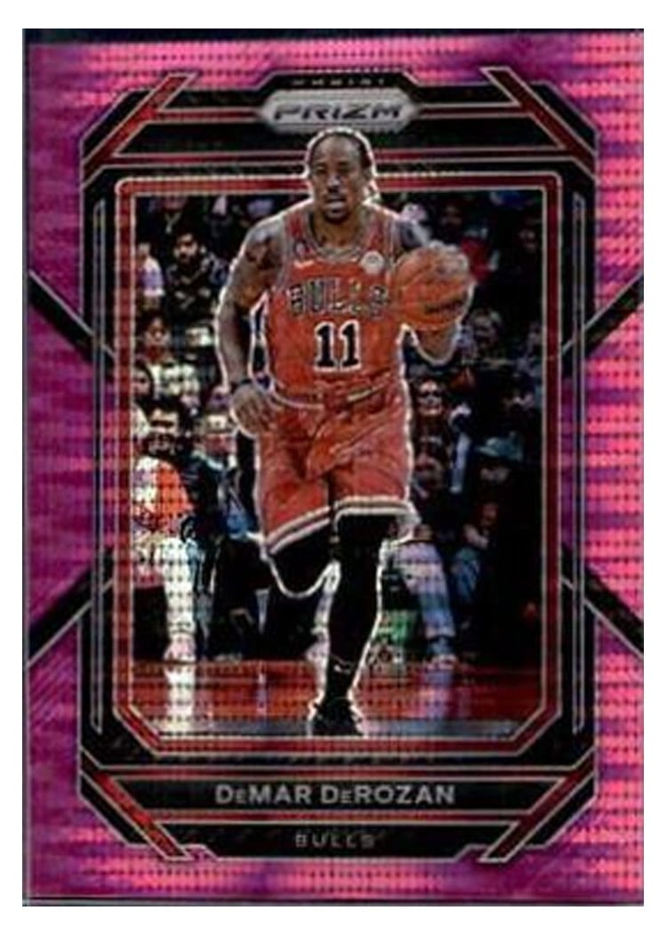 2022-23 Panini Prizm Base Set DeMar DeRozan #72 card