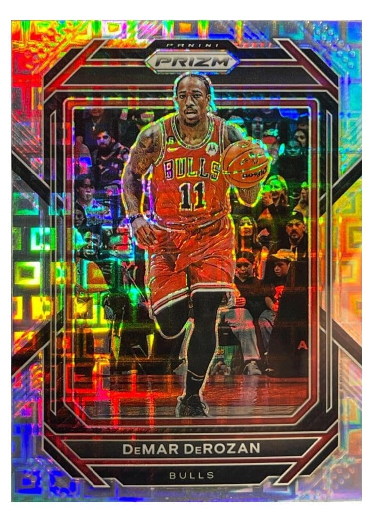 2022-23 Panini Prizm Base Set DeMar DeRozan #72 card