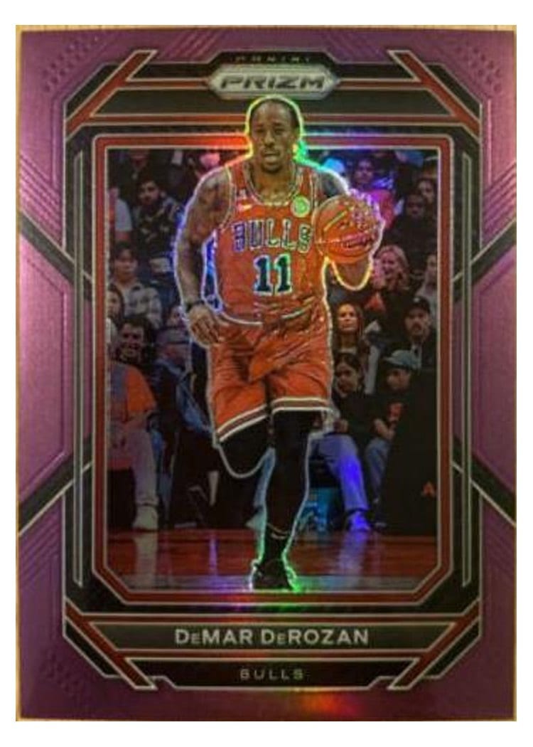 2022-23 Panini Prizm Base Set DeMar DeRozan #72 card