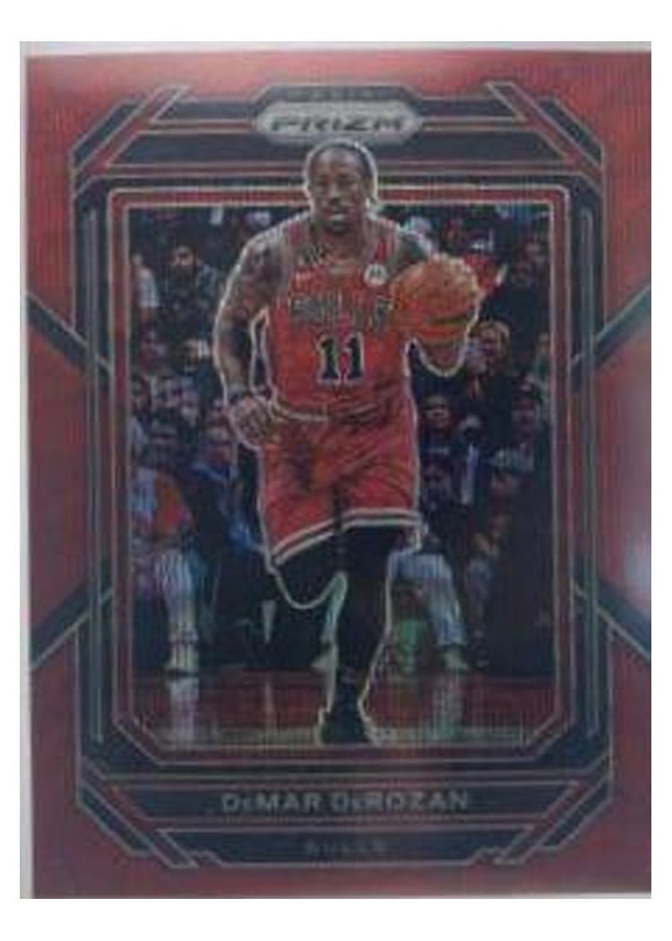 2022-23 Panini Prizm Base Set DeMar DeRozan #72 card