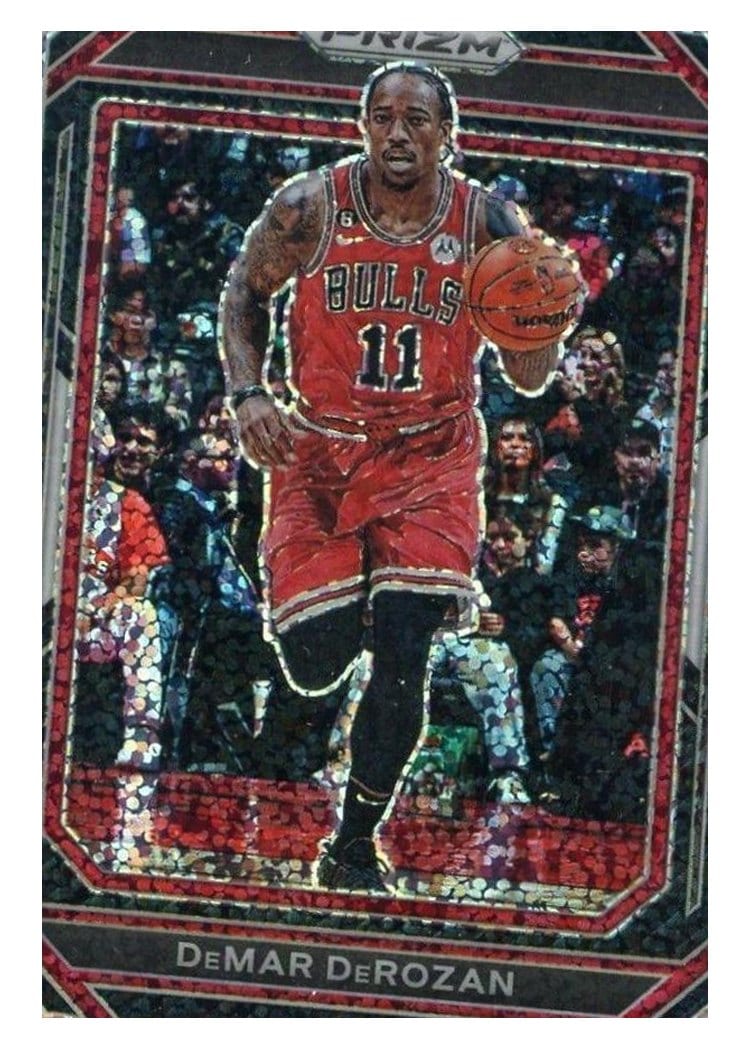 2022-23 Panini Prizm Base Set DeMar DeRozan #72 card