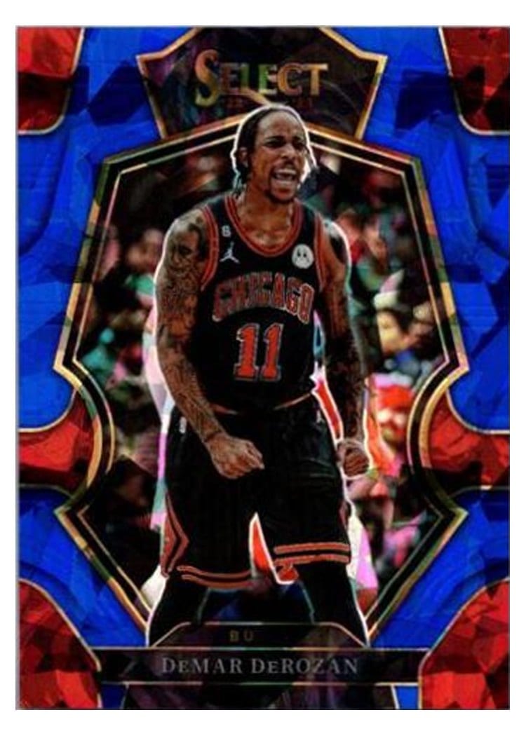2022-23 Panini Select Base Set DeMar DeRozan #105 card