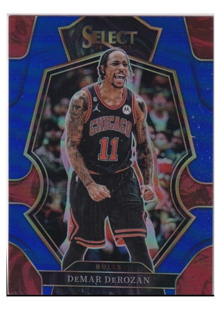 2022-23 Panini Select Base Set DeMar DeRozan #105 card