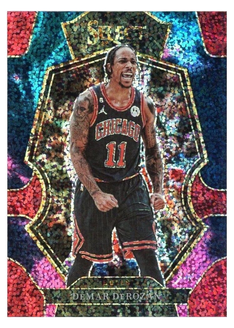 2022-23 Panini Select Base Set DeMar DeRozan #105 card