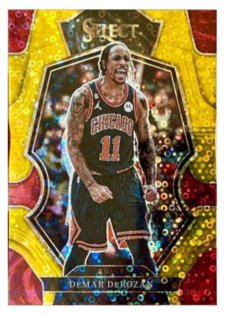 2022-23 Panini Select Base Set DeMar DeRozan #105 card