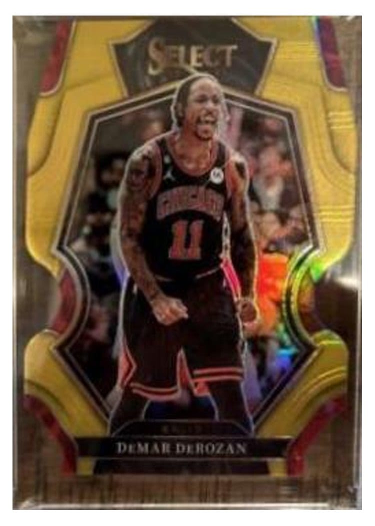 2022-23 Panini Select Base Set DeMar DeRozan #105 card