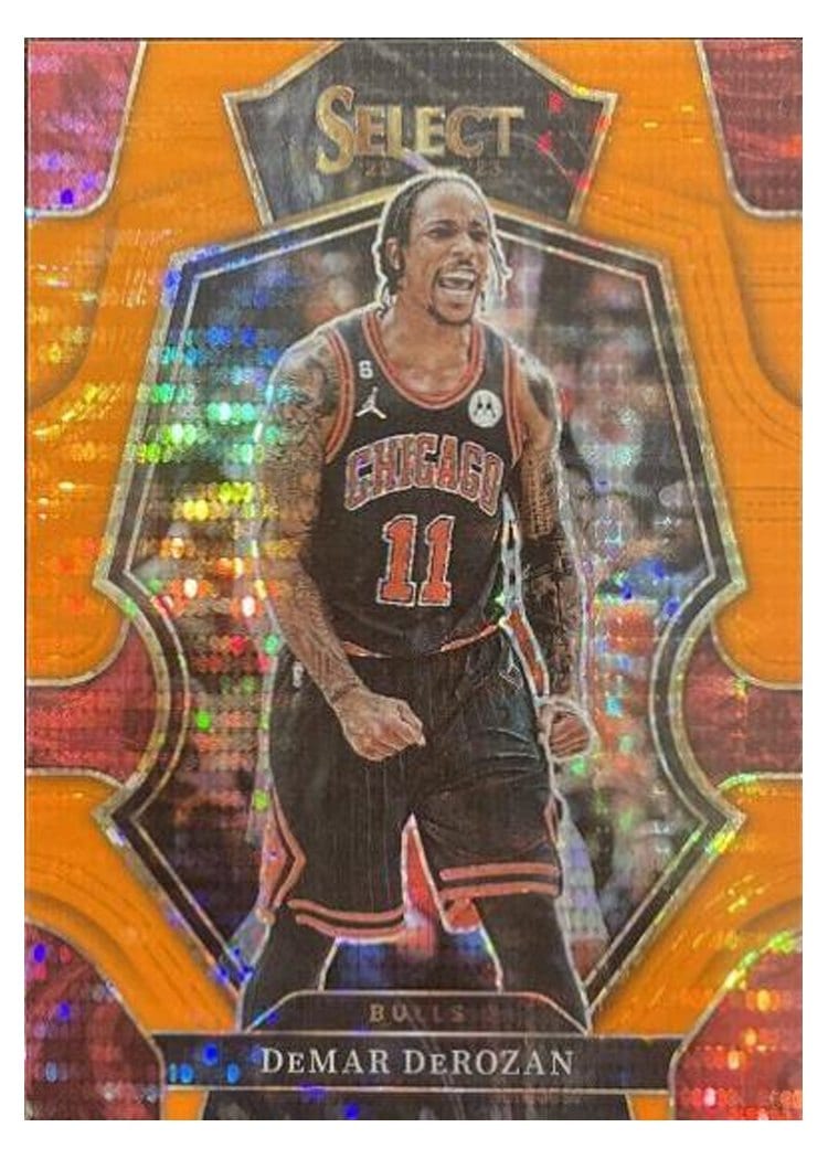 2022-23 Panini Select Base Set DeMar DeRozan #105 card