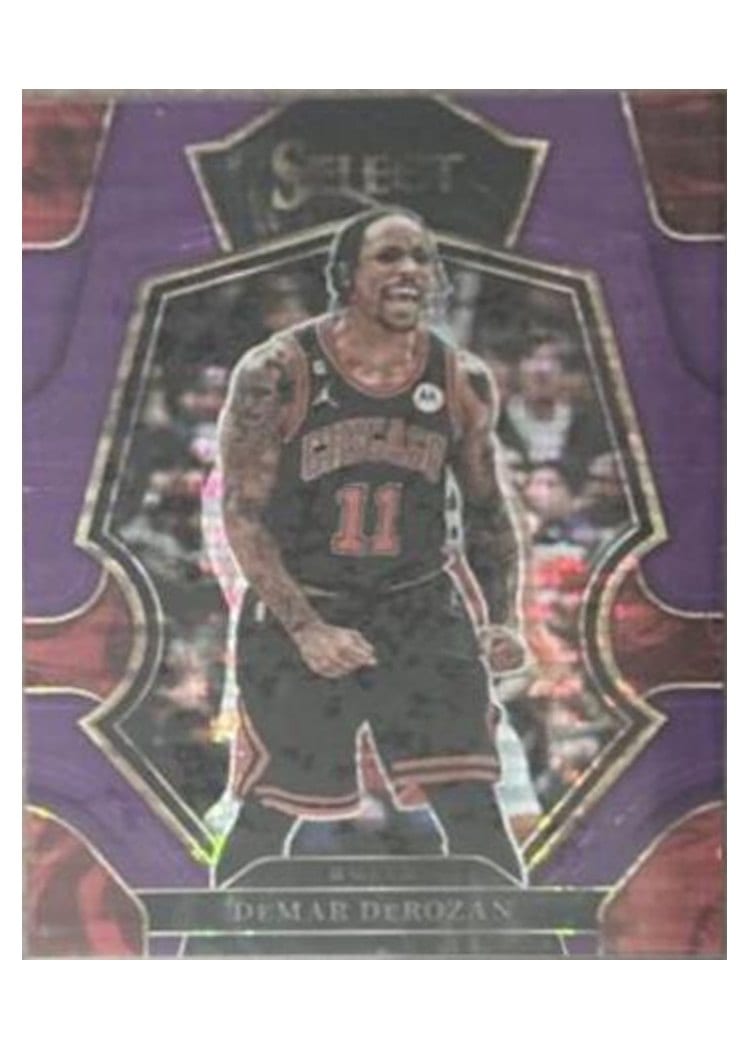 2022-23 Panini Select Base Set DeMar DeRozan #105 card
