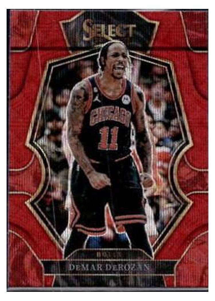 2022-23 Panini Select Base Set DeMar DeRozan #105 card