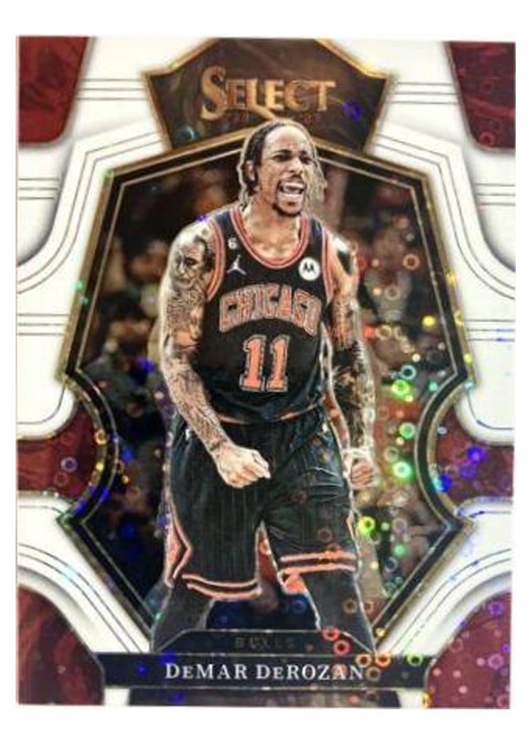 2022-23 Panini Select Base Set DeMar DeRozan #105 card