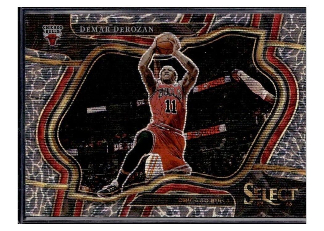 2022-23 Panini Select Base Set DeMar DeRozan #205 card