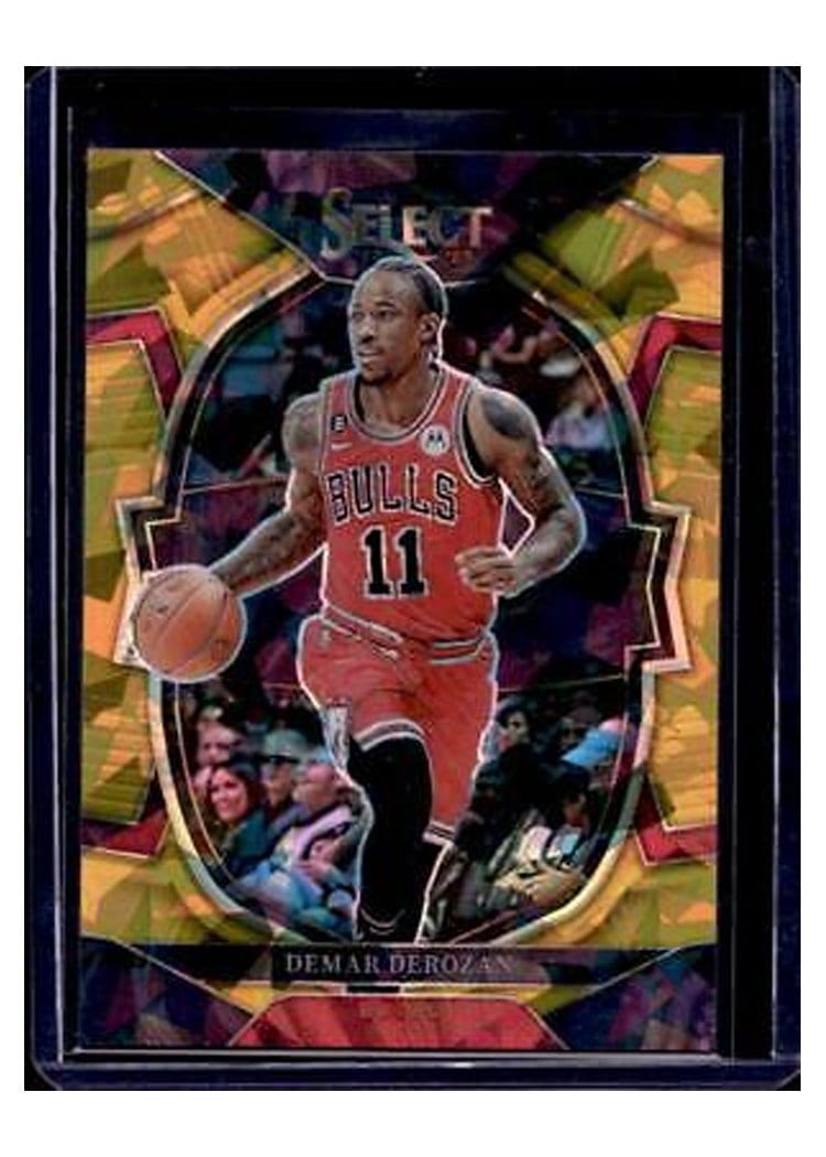 2022-23 Panini Select Base Set DeMar DeRozan #205 card