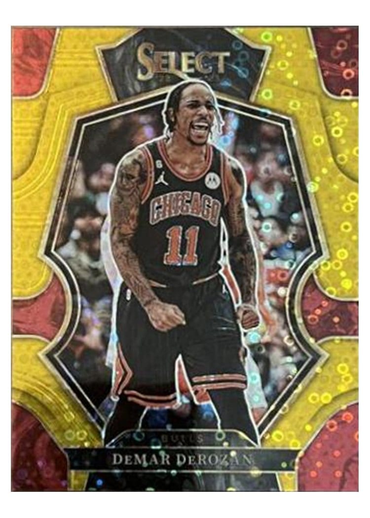 2022-23 Panini Select Base Set DeMar DeRozan #205 card