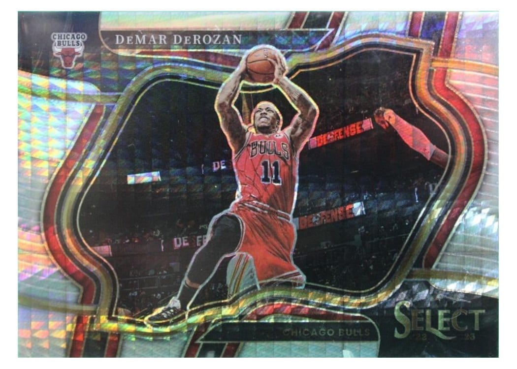 2022-23 Panini Select Base Set DeMar DeRozan #205 card