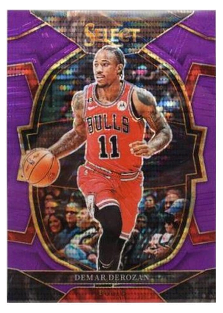 2022-23 Panini Select Base Set DeMar DeRozan #205 card