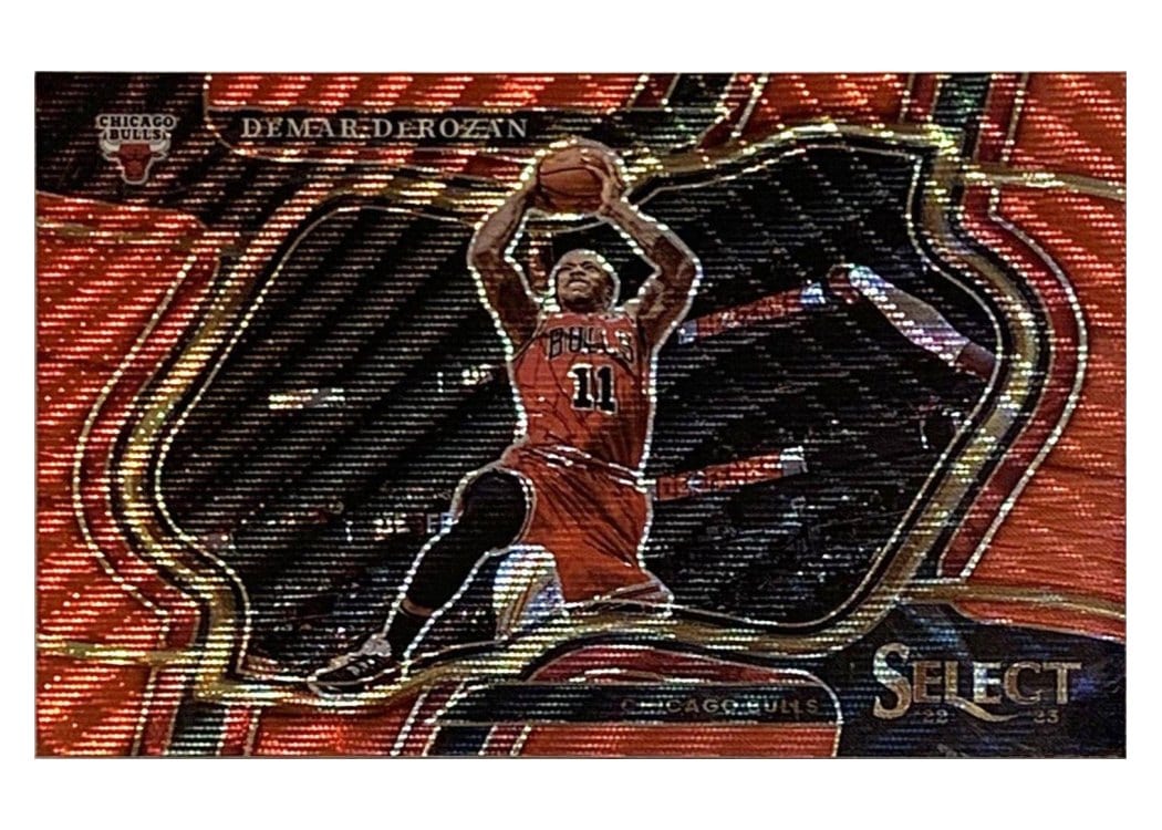 2022-23 Panini Select Base Set DeMar DeRozan #205 card