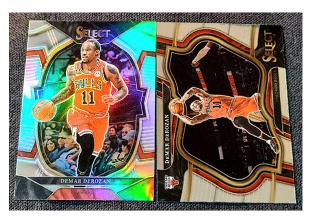 2022-23 Panini Select Base Set DeMar DeRozan #205 card