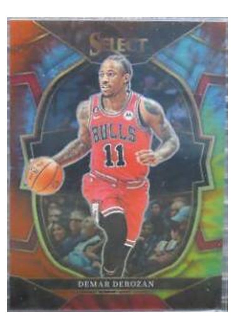 2022-23 Panini Select Base Set DeMar DeRozan #205 card