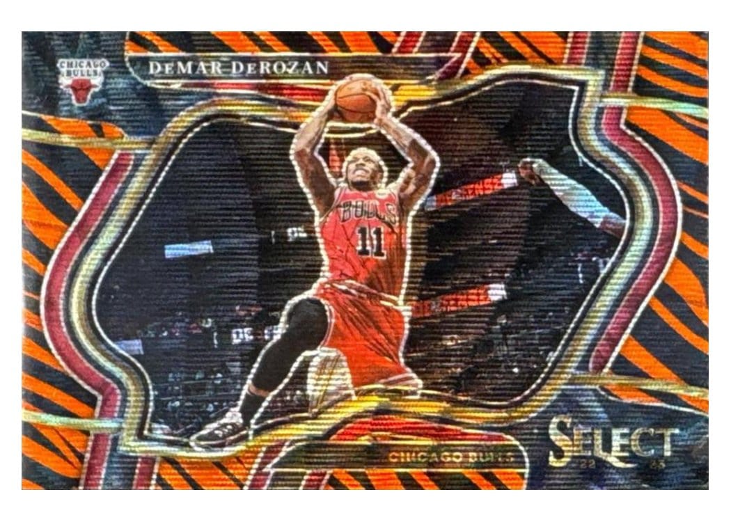 2022-23 Panini Select Base Set DeMar DeRozan #205 card