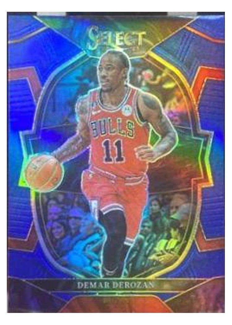 2022-23 Panini Select Base Set DeMar DeRozan #5 card