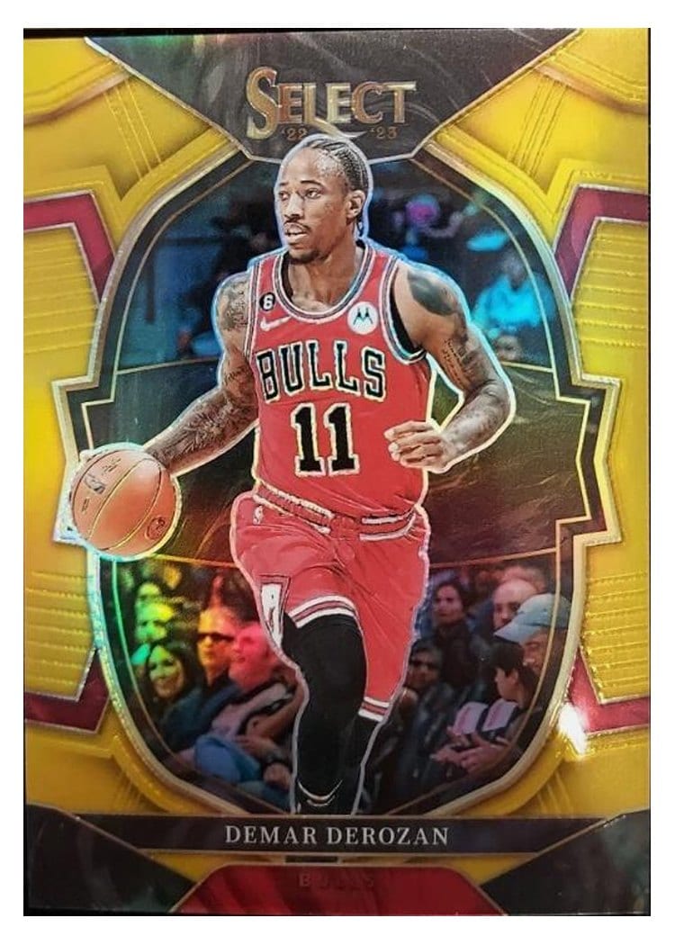 2022-23 Panini Select Base Set DeMar DeRozan #5 card