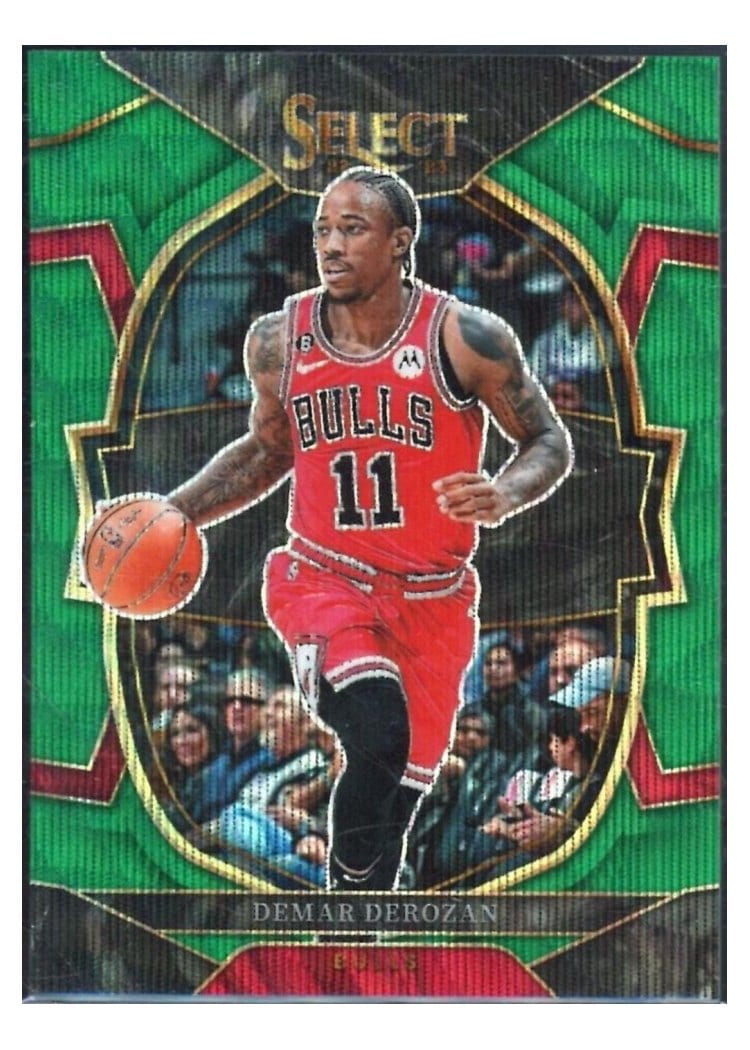 2022-23 Panini Select Base Set DeMar DeRozan #5 card