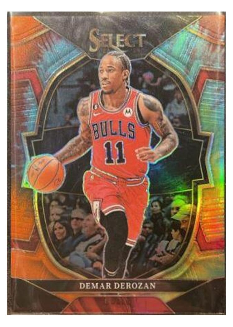 2022-23 Panini Select Base Set DeMar DeRozan #5 card