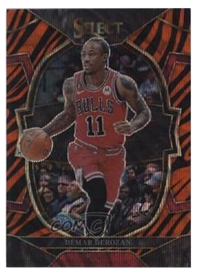 2022-23 Panini Select Base Set DeMar DeRozan #5 card