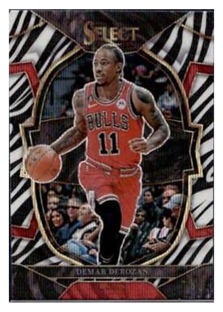 2022-23 Panini Select Base Set DeMar DeRozan #5 card