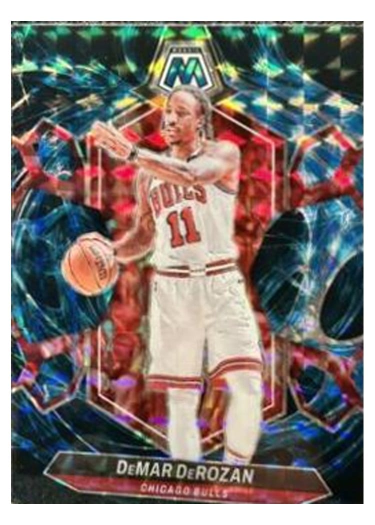 2023-24 Panini Mosaic Base Set DeMar DeRozan #82 card