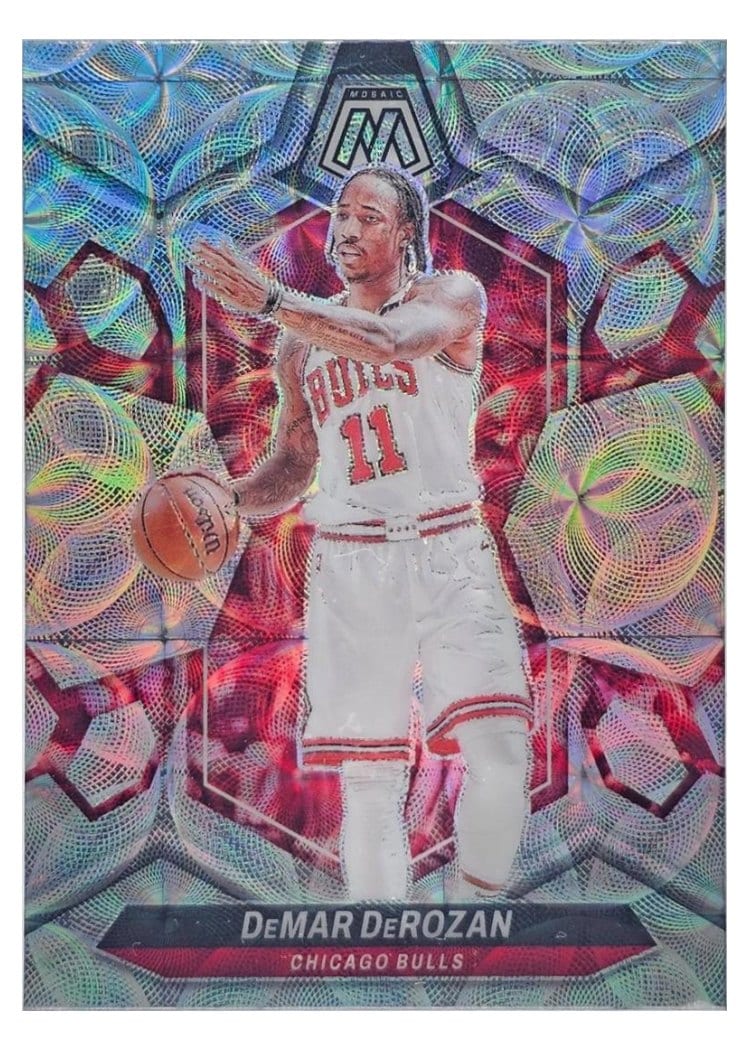 2023-24 Panini Mosaic Base Set DeMar DeRozan #82 card