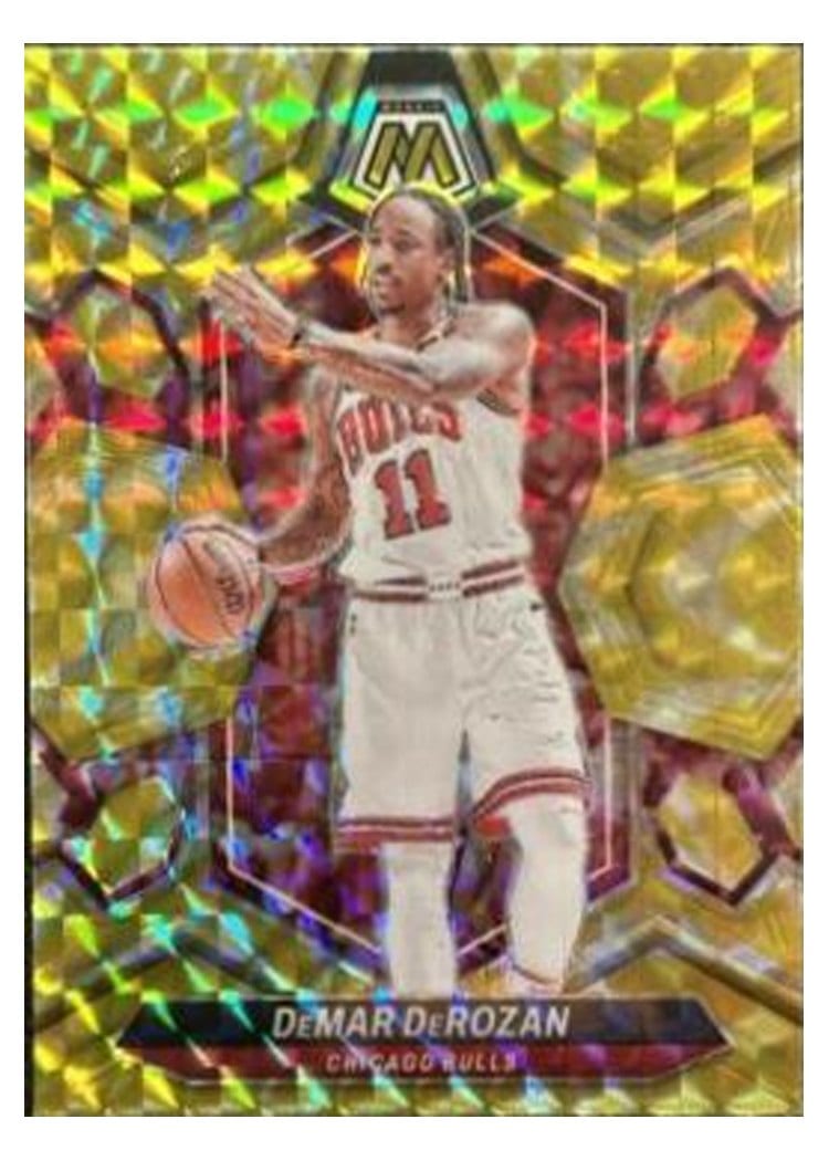 2023-24 Panini Mosaic Base Set DeMar DeRozan #82 card