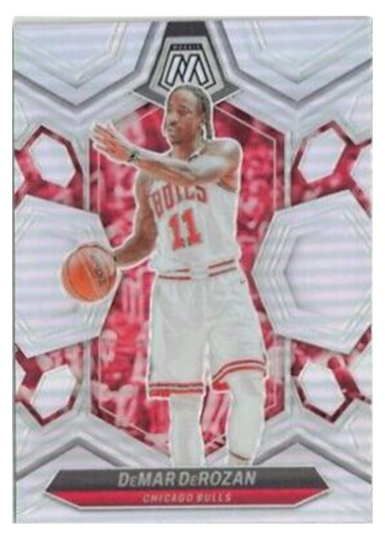 2023-24 Panini Mosaic Base Set DeMar DeRozan #82 card