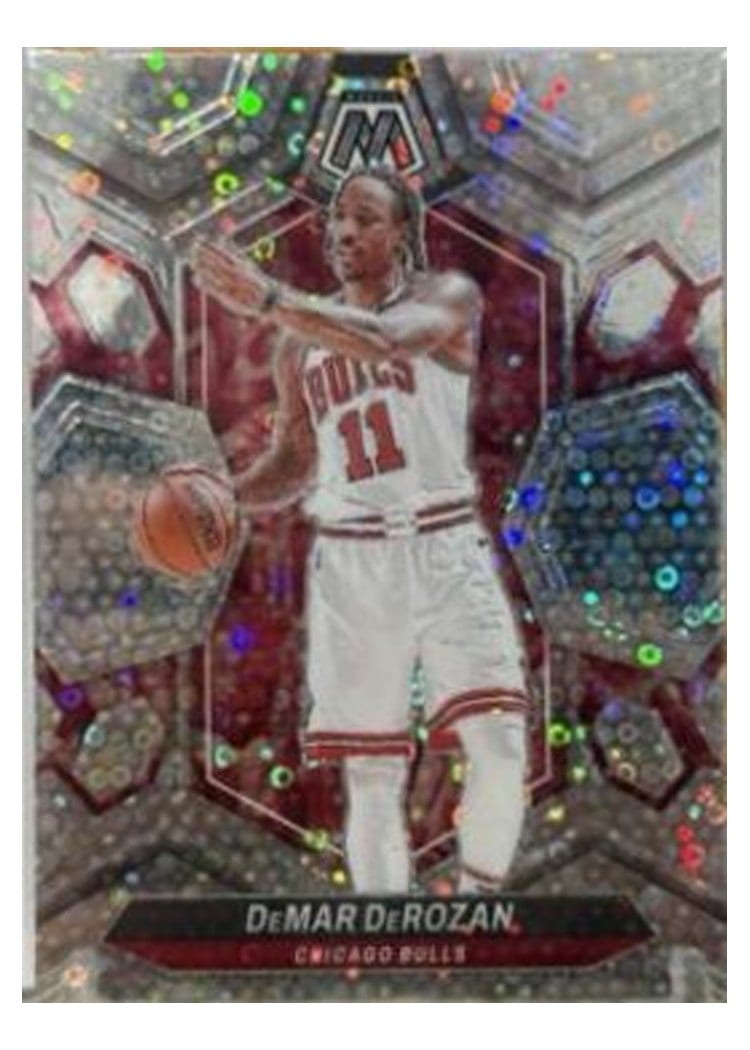 2023-24 Panini Mosaic Base Set DeMar DeRozan #82 card