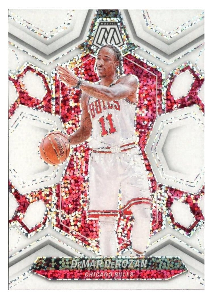 2023-24 Panini Mosaic Base Set DeMar DeRozan #82 card