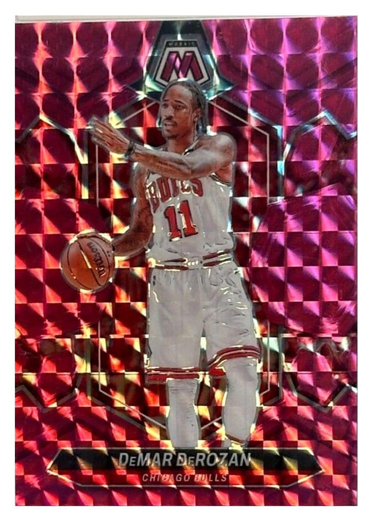 2023-24 Panini Mosaic Base Set DeMar DeRozan #82 card