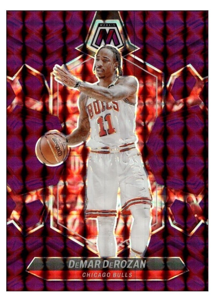 2023-24 Panini Mosaic Base Set DeMar DeRozan #82 card