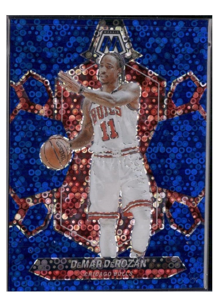 2023-24 Panini Mosaic Base Set DeMar DeRozan #82 card