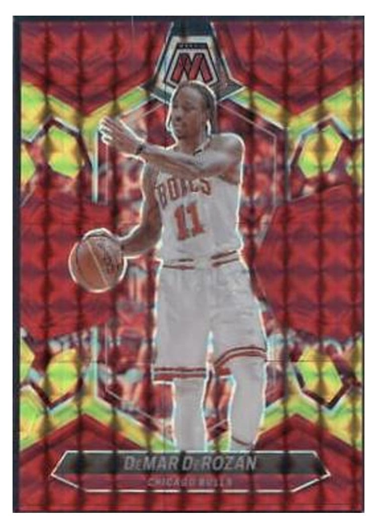 2023-24 Panini Mosaic Base Set DeMar DeRozan #82 card