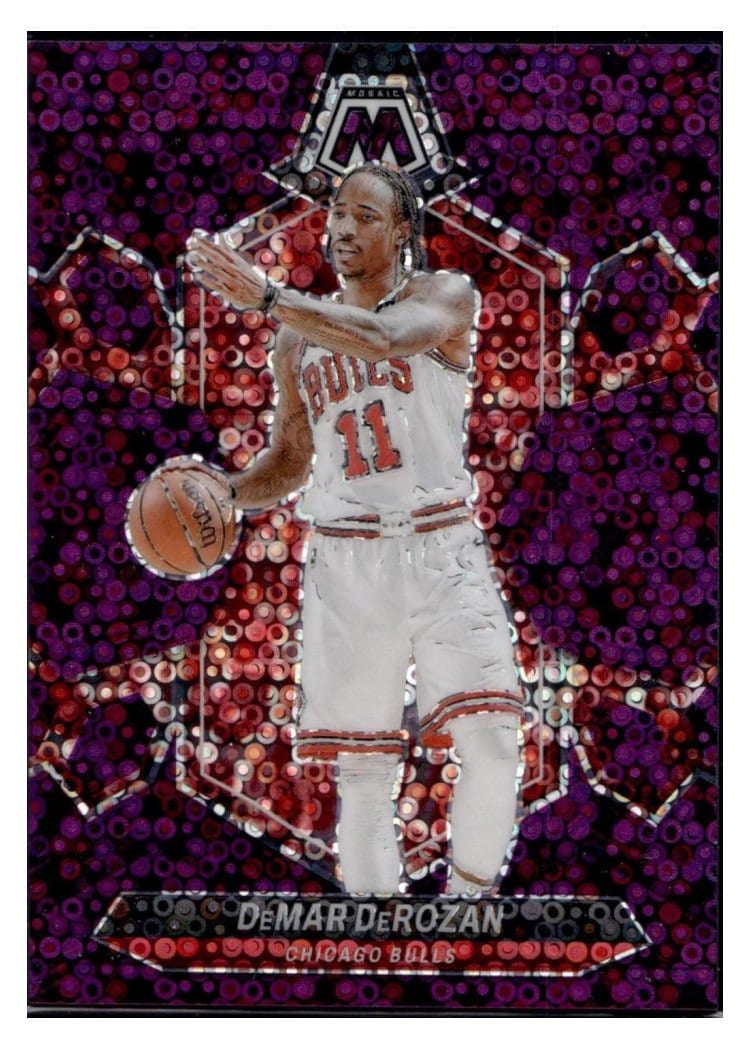 2023-24 Panini Mosaic Base Set DeMar DeRozan #82 card