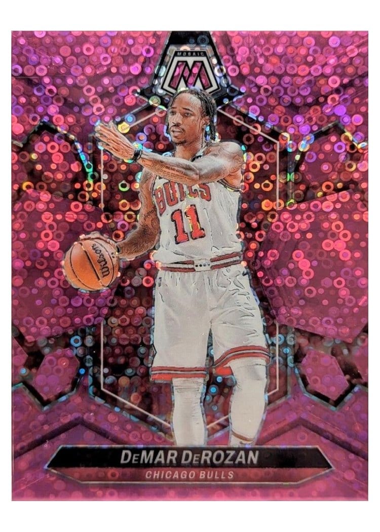 2023-24 Panini Mosaic Base Set DeMar DeRozan #82 card