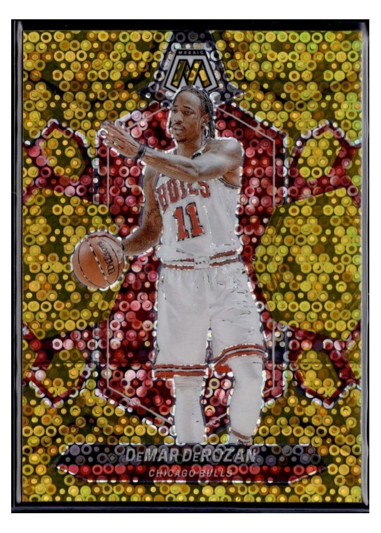 2023-24 Panini Mosaic Base Set DeMar DeRozan #82 card
