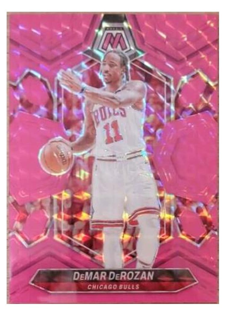 2023-24 Panini Mosaic Base Set DeMar DeRozan #82 card