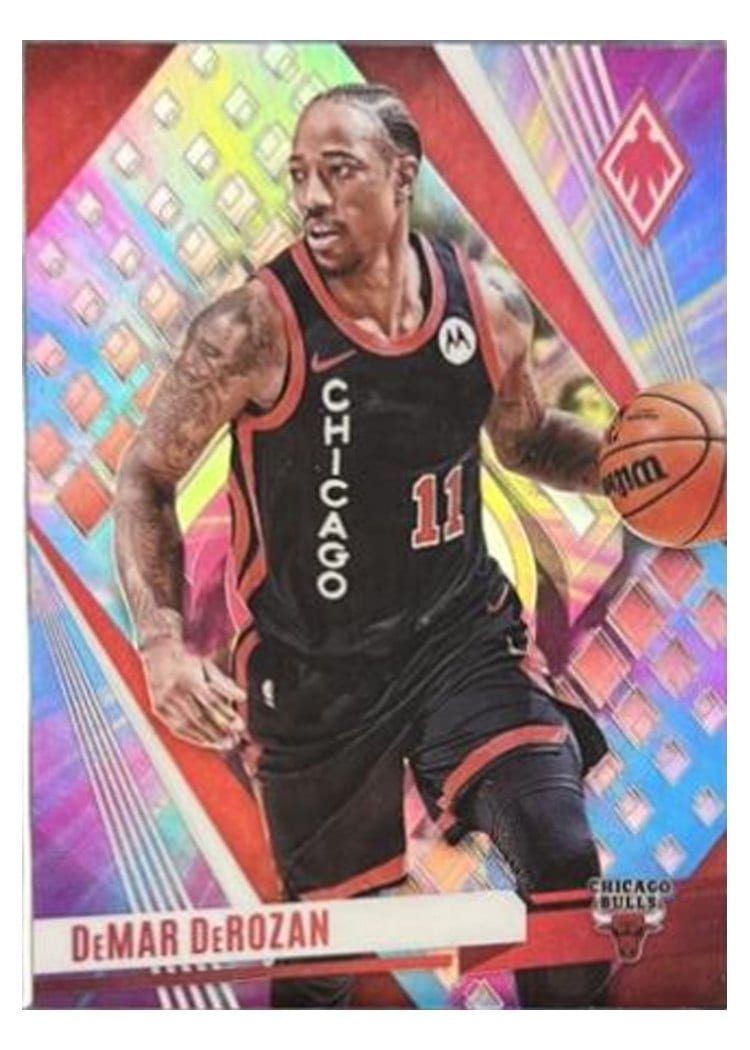 2023-24 Panini Phoenix Base Set DeMar DeRozan #108 card