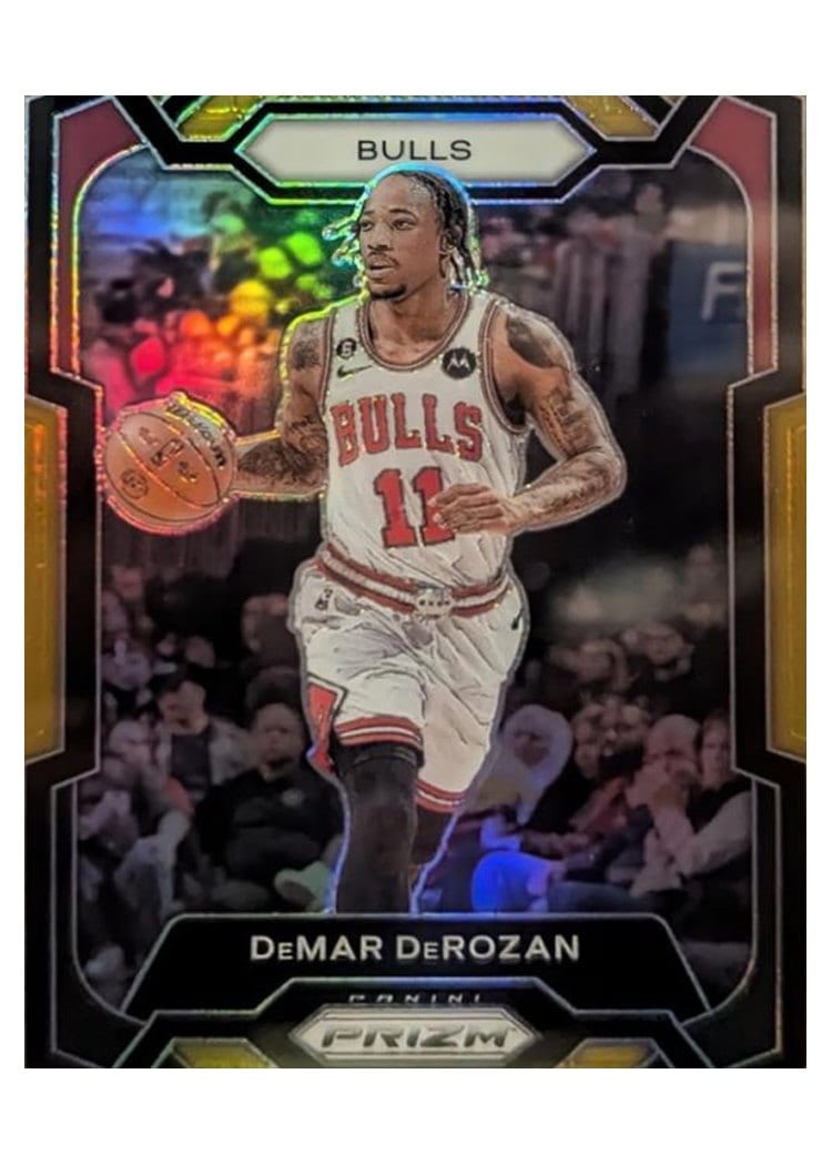 2023-24 Panini Prizm Base Set DeMar DeRozan #36 card