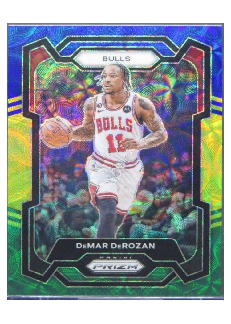 2023-24 Panini Prizm Base Set DeMar DeRozan #36 card